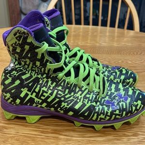 UA Joker football cleats size 6Y